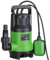 Bomba de inmersión electrobomba sumergible para aguas sucias Potencia 400 W Alcance 7000 L/h Profundidad máxima 7 metros con fondo plano Asa para el transporte (7000 litros/h)