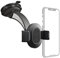 Hama Car Phone Holder with Suction Cup, universal up to 8.5 cm width (portrait and landscape format, 360° rotatable, clamp mount, phone holder for windshield, car gadget, car phone mount) black