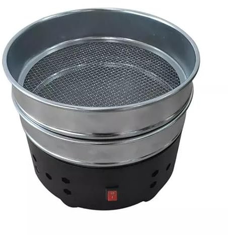 Electric Coffee Bean Cooler, 360g-1000g Coffee Bean Roasting Household Cooling Machine, Double Layer Filter with MeshScreen for Roasted Coffee Beans (360g)
