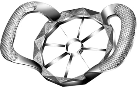 Slicer à l'ananas, coupe-trancheuse de fruits,Gadget de coupe de pommes de terre à la maison | Lave-vaisselle manuelle de fruits et gadget de fruits de fruits et tranchers pour les légumes à salade et
