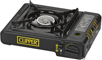 Clipper - Hornillo Camping | Cocina Portátil Estable | Potencia 2,200w | Cocina Maletín para Cartucho de Gas