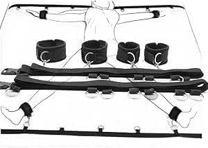 Adatto a Tutte Le Occasioni, Accessori Yoga, Sport Set Cinturino Nero in Nylon Camera da Letto 06D19ys