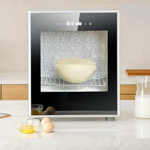 Máquina De Fermentación Eléctrica De Sobremesa De 40 L, Temperatura Ajustable De 20 a 50 °C, Caja De Fermentación De Pan De 260 W Con Control De Humedad, Para Pan, Pizza, Masa Madre, Yogur Y Natto