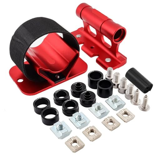 JCXIOC Support de Fourche pour Vélo Support de Toit de Voiture Support de Porte-vélos de Montagne Vélo de Route Vélo Pliant Adaptateur de Montage à axe traversant à dégagement Rapide(Front Rear Red)