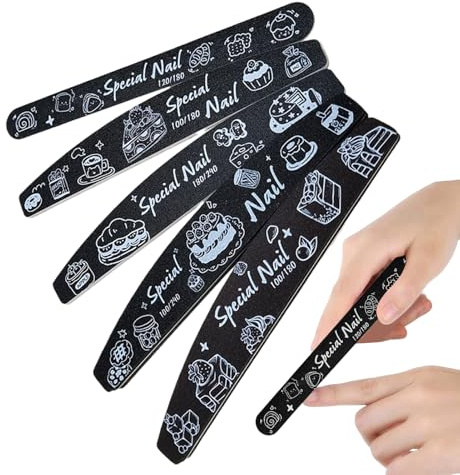 per unghie – Set di lucidatura e blocco quadrato per lucidare e levigare – Lucidatore double face per modellare donne ragazze nail design salon benessere viaggio unghie giornaliero compleanno