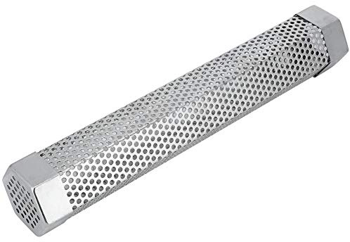 Socobeta 12-tums BBQ-rökrör i Rostfritt Stål för Pelletsrökgenerator på gasol- och Kolgrill Grilltillbehör (2,99x5,18 tum)