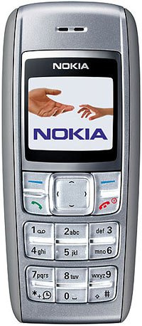 Nokia 1600 - Teléfono móvil (96 x 68 Pixeles, 0.065536 M, 4 MB, Polifónico, Ión de Litio, 900 mAh) Plata