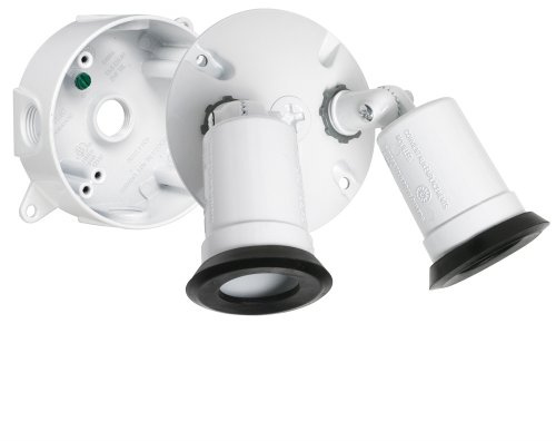 Hubbell-Bell LT233WH Traditional Outdoor Flood Light Kit, White