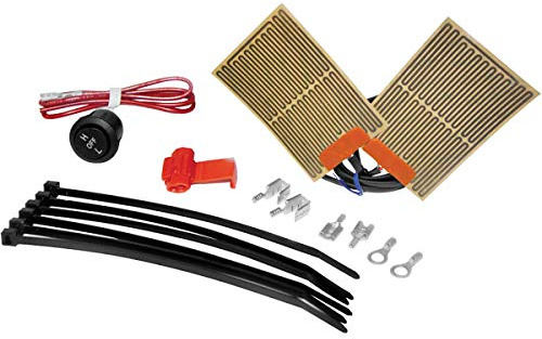 La Chaleur Demon 210019rr Moto Grip kit de Chauffage avec Rond Interrupteur à Bascule