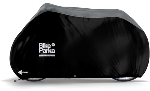 BikeParka XL cykelskydd – bläck svart