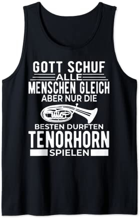 Tenorhorn Blechblasinstrument Musikinstrument Tank Top