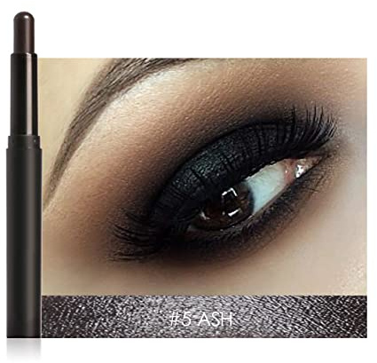 12-Farben-Lidschattenstift-Sets mit Wischfester Lidschatten-Grundierung, Lidschattenstift, Langlebiger Lidschattenstift, Make-up-Kosmetik-Werkzeug (#5)