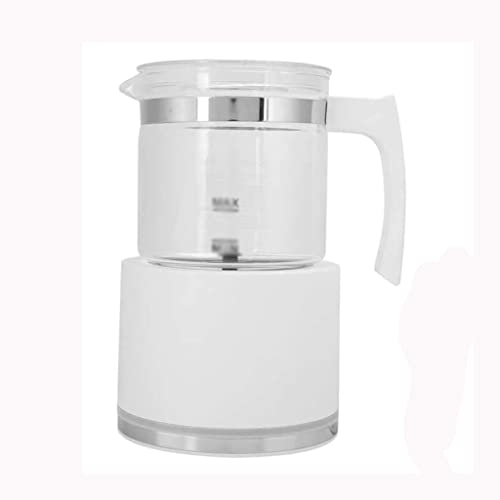 TJLSS Espumador De Leche Automático Máquina De Espuma De Leche Fría Y Caliente Calentador De Leche De Café Desmontable