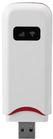 Adaptador WiFi USB, Internet de Alta Velocidad para Compartir hasta 10 Dispositivos WiFi, Módem USB LTE 4G con Ranura para Tarjeta SIM, para Múltiples Redes 4G