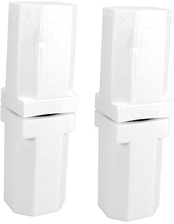 SEWACC 2pcs Foam Packaging Blocks for 85mm Wine Bottles, Single Bottle Ship Box Set with Foam Base for Secure Wine Shipping and Storage in Uk