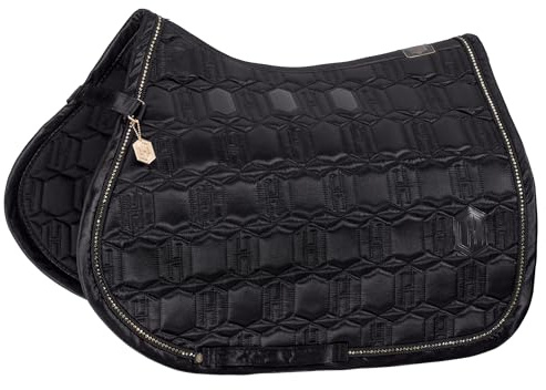 Eskadron Heritage Schabracke Satin Crystal Almond/Black/Trueblue/vintagegreen, Größe:Vielseitigkeit (VS), Farbe:Black