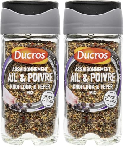 DUCROS - Assaisonnement Ail et Poivre 45 g (Lot de 2)