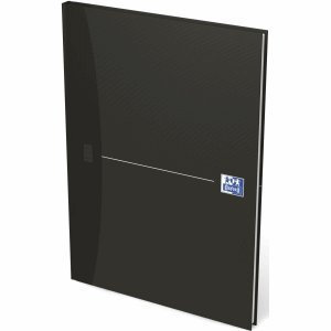 Oxford Geschäftsbuch Smart Black A4 liniert 96 Blatt schwarz