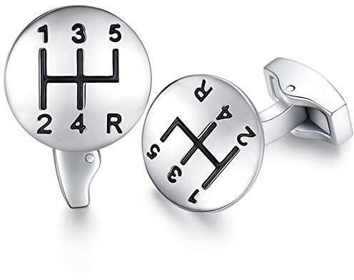 HONEY BEAR Levier de Vitesse boutons de manchette pour hommes Les Amateurs De Voitures