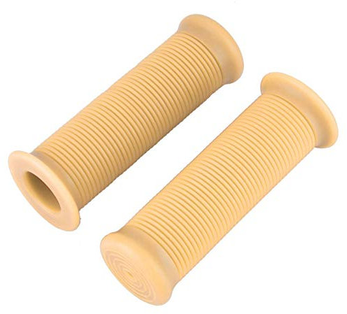 Universal Motorrad Lenkergriffe 25mm/28mm TPU Beige Vintage