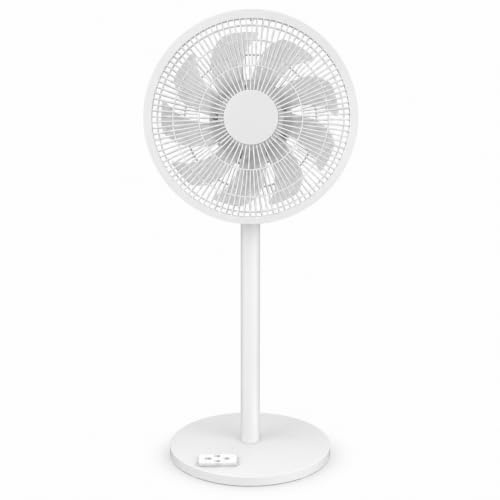 Ventilador de Pie y Mesa Blanco 32 cm con Control Remoto y 3 Velocidades