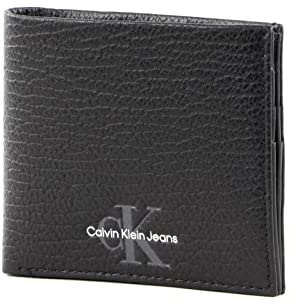 Calvin Klein CKJ Mono Textured Bifold Black