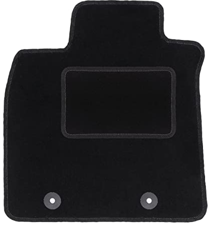 Wielganizator Automatte – Passend für Toyota Avensis III T27 Kombi, Liftback, Limousine 2009-2018 – Velours – Autozubehör - Auto Fußmatten – Fußmatte Auto – 1-teilig - schwarz