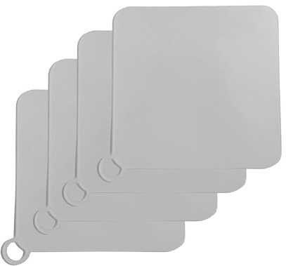 ADEGO 3er Pack Duschablaufdeckel – 3 Ablaufabdeckungen, geruchshemmend und rutschfest, aus Silikon, für Badezimmer, Küche oder Terrasse, beseitigt schlechte Gerüche und verhindert Schmutz, 15 x 15 cm,