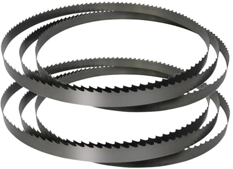 Lame per sega a nastro, 1400 mm x 6,5 mm x 6 TPI (confezione da 2)