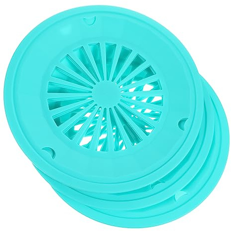 Anneome Reusable Plastic Bbq Tray 10.6 Inch Plate Holder for Outdoor Parties Picnics Family Gatherings Food Serving Support