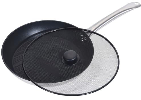 Vilde Pfannendeckel Schutzdeckel mit Schutzsieb Spritzschutz 29 cm