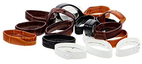 PACKOVE 40stücke Leder Uhrenarmband Flexible Armbandschlaufen Ersatz Uhrenband Zubehör Und Installieren Und Bequem