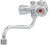 STIEBEL ELTRON MAW 205620 Robinet mural à deux poignées sans pression pour mini chauffe-eau instantané Montage sur évier