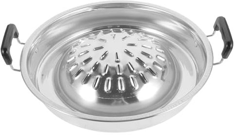 FUNOMOCYA Aluminium Grillpfanne Für Bbq Camping-grillzubehör Multifunktions-grilltablett Praktisch Für Balkon-grillen