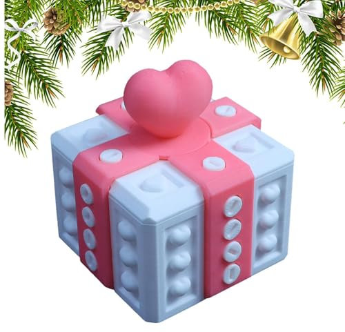 Prank Screw Box, Gag Funny Box,Streichbox mit Schrauben, lustig Bedruckte Knebelbox - Urkomischer Kartenbehälter, neuartiges Puzzle-Streich-Etui für Feiertage und Geburtstage