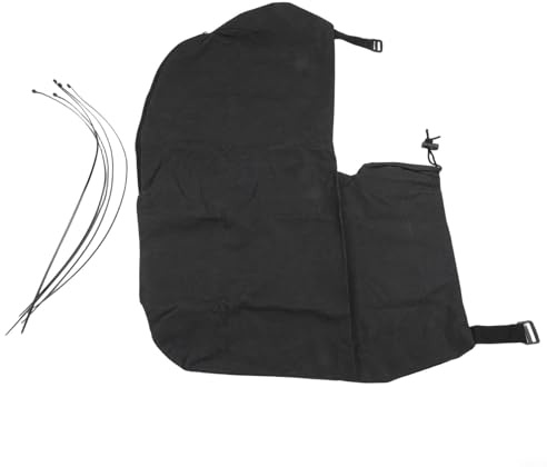 Bolsa de recogida no tejida para GE CL 36 Li E-Solo y para Gardenic Hof 3000W para aspiradoras de hojas con microperforaciones para mejorar la eficiencia de succión