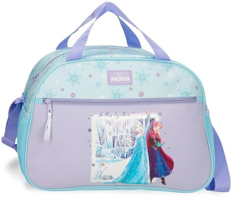 Joumma Disney Frozen In This Together Bolsa de Viaje Lila 40x28x22 cm Poliéster 24,6L