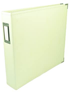 We R Memory Keepers 12x12 Vanilla Three Ring Binder Album