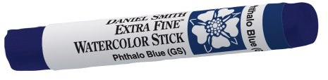 DANIEL SMITH Extra Fine Watercolor Paint, 12ml Stick, Phthalo Blue(Green Shade), 284670017