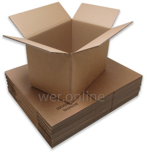 W.E. Roberts 10x Double Wall Brown Mailing Cardboard Boxes - 18 x 12 x 12