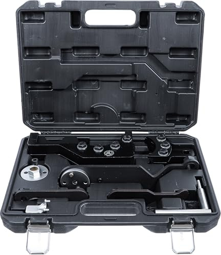 BGS Diy 98443 | Motor-Einstellwerkzeug | für VAG 2.5/4.9D TDI Pumpe-Düse | Werkzeugsatz | Prüfung und Einstellung der Steuerzeiten | für VW T5, Touareg, Phaeton | 5- und 10-Zylinder-Motoren
