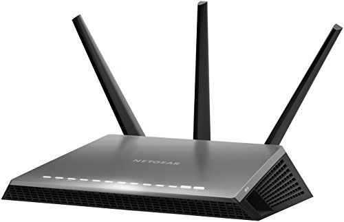 NETGEAR D7000-200UKS Nighthawk AC1900 Dual Band 600 + 1300 Mbps Wireless (Wifi) VDSL/ADSL Modem Router for Phone Line Connections (BT Infinity, YouView, TalkTalk, EE and Plusnet Fibre)