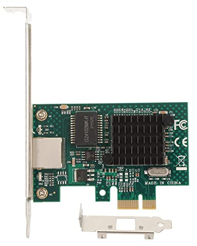 PCI Express Nätverkskort, Enkelport SFP Fiber LC PCIe 2.1 Ethernet Controller 1G Ethernet LAN Card Server Nätverkskort, för Windows Server, för Linux, för Windows