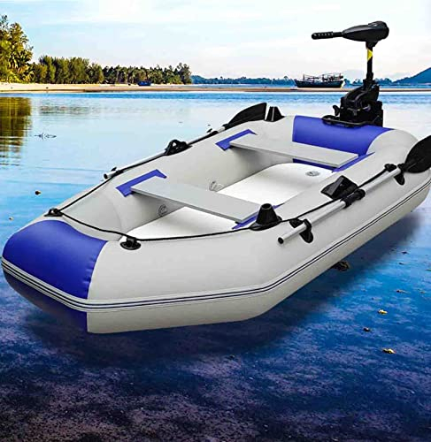 FJAUOQ Professional Schlauchboot Paddelboot für Personen Sportboot Ruderboot aufblasbares Boot Angelboot mit Aluboden,175x106cm