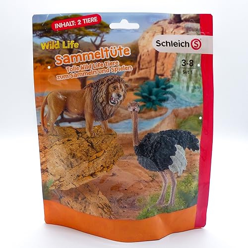 SCHLEICH Wild Life Sammeltüte Set 1