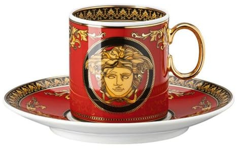 Versace [BR] Tazza da caffè Medusa 2-TLG.