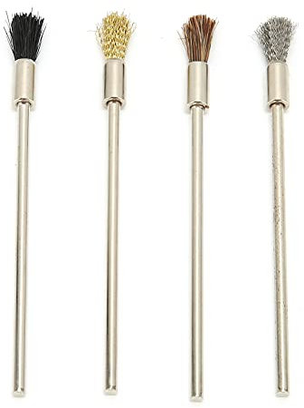 Spazzola Metallica in Acciaio Inossidabile, Spazzola Metallica Piccola Spazzola Metallica per la Pulizia di Scorie e Ruggine