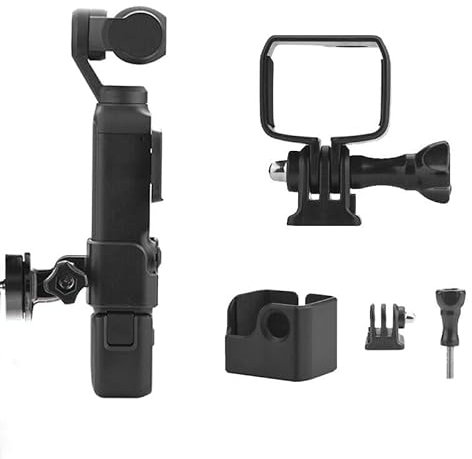 XBERSTAR Pocket 3 Adapter für DJI Osmo Pocket 3 Kamera-Zubehör, Erweiterungsadapter, Halterung mit Schraube (schwarz)