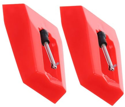 ibasenice 2stücke Plattenspieler-ersatznadel Plattenspielernadel Nadeln Für Plattenspieler Ersatz Für Plattenspielernadel Nadelnadel Für Plattenspieler Plattenspieler-nadel Ersatz-stylus-ers