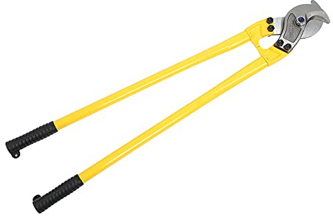 Cortador de cables profesional de acero al carbono de alta resistencia, tijeras manuales para cables de grado industrial, herramienta para electricistas, contratistas, entusiastas